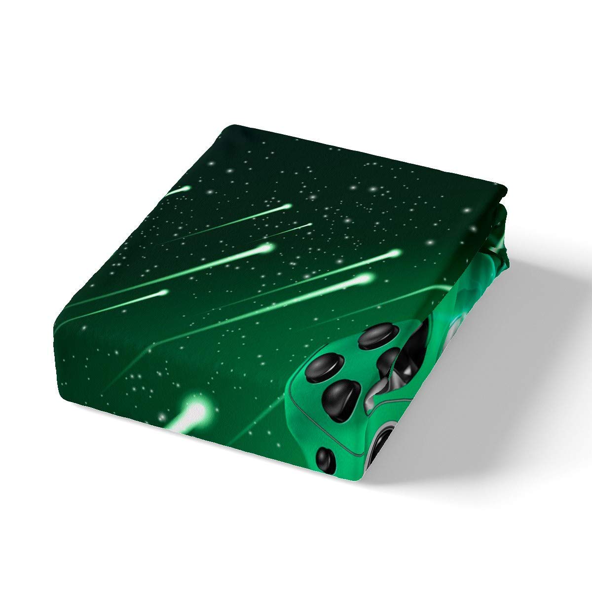 Loussiesd Set Biancheria Da Letto Gamer Con Pulsanti Azione, Copripiumino 135x200cm E Federa, Morbido Microfibra, Stampe 3D Vivaci, Regalo Per Camera Da Letto - 2