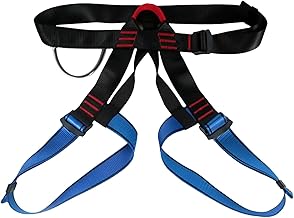 syayw Arnés De Escalada | Arnés De Escalada Semi-Corporal - Seguridad Versátil Reforzada para Socorro, Montañismo, Recordatorio