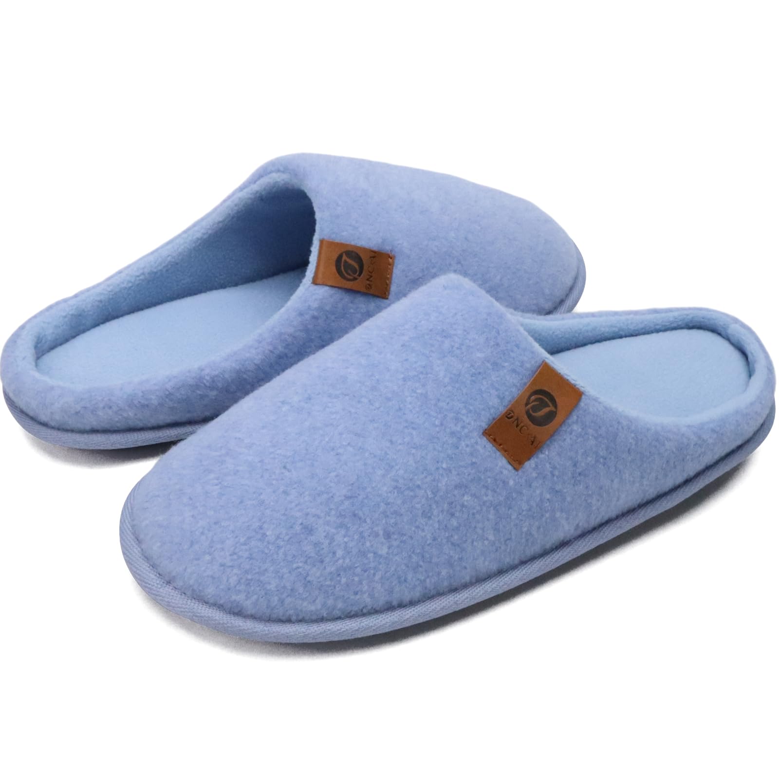 ONCAI Pantofole da Uomo Invernali, Comoda Memory Foam Calde Scarpe da Casa in Lana Con Suola Antiscivolo Taglia 40-49 EU