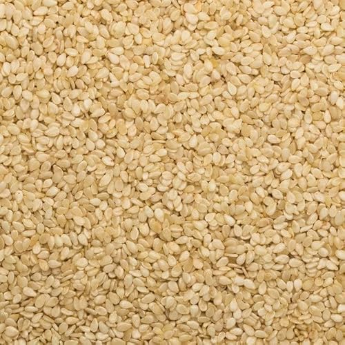 Wholefood Earth Sesame Seeds Unhulled 1 kg | GMO Free | Natural | Source of Fibre | Source of Protein