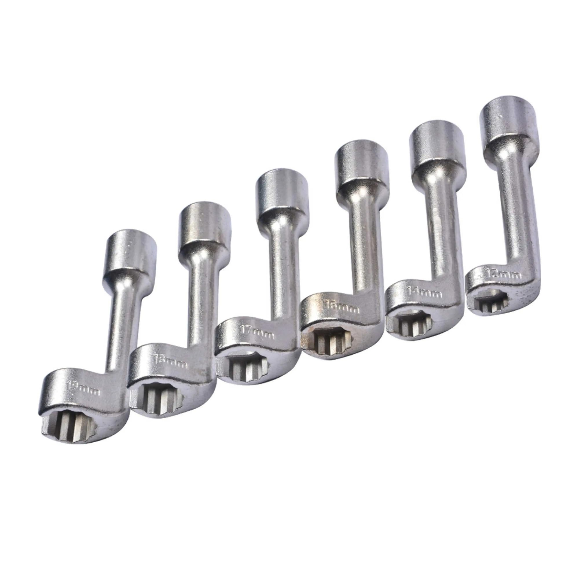 6 szt. 1/2" Dr. Diesel Zestaw nasadek do wtryskiwaczy paliwa 12 14 16 17 18 19 mm
