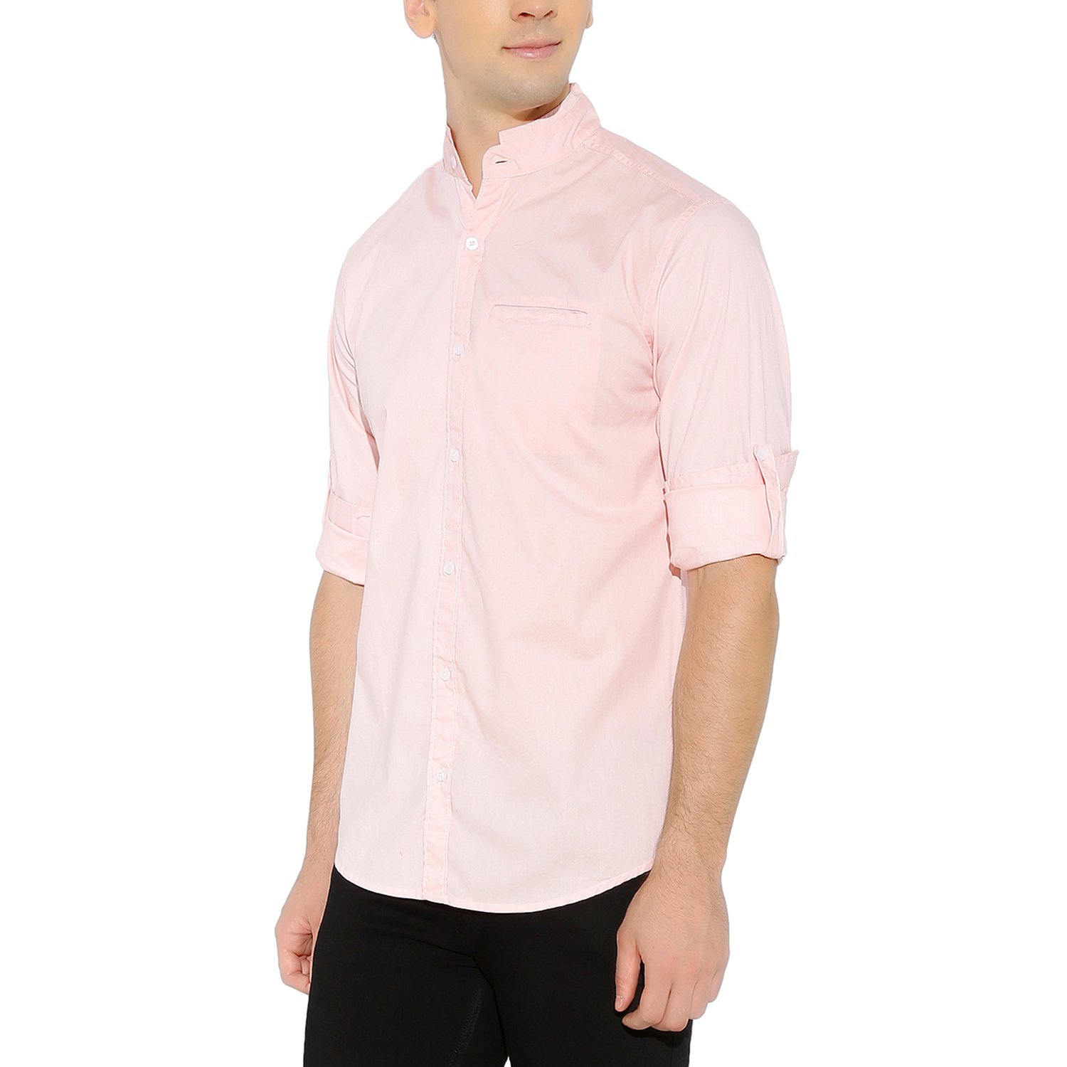 Pink collared shirt Clearance