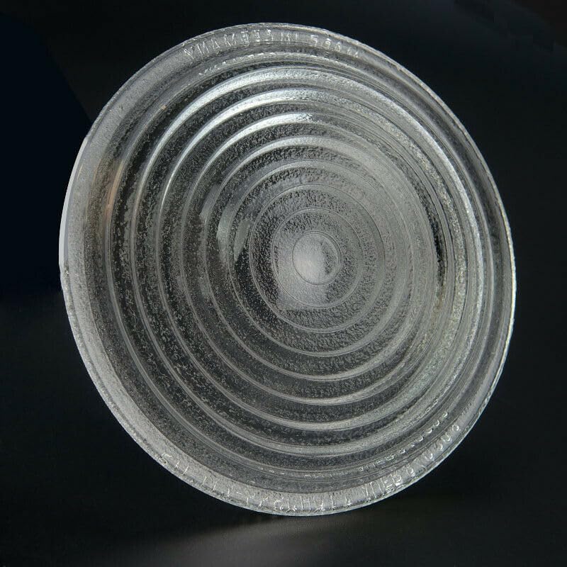 XLJP Lentille de Fresnel résistante aux hautes températures, 50mm-175mm, lentille à filetage rond, condenseur en verre for projecteur, couvercle de lampe de...