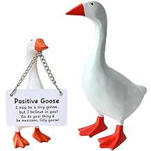 Desk Goose 7 Inch Cute Office Decor Desktop Statue Gifts for Women