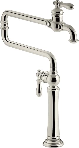 Miniatura 3 de KOHLER 99271-CP - Grifo para fregadero de cocina, 17.39 x 2.58 x 12.82 pulgadas, cromo pulido