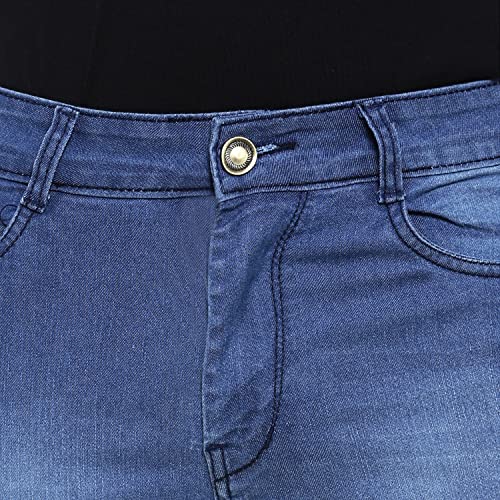 Image of CAHOOT Men's Denim Jeans for Regular Wear | Denim Fabric | Slim Fit | Jeans Crafted with Comfort Fit and High-Performance for Everyday Casual Wear