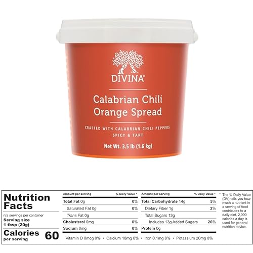 Vista 45 de DIVINA Mermelada para untar con chile e higo, 9 onzas 1-Pack,Paquete de 2 piezas,Paquete variado