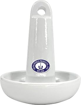 Greenfield Mushroom Anchor, 10 lbs Small Boat, Jetski Anchor, PWC Anchor. Effective in Sandy, Muddy, Weedy Bottoms. USA-Made.