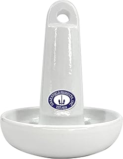 Greenfield Mushroom Anchor, 10 lbs Small Boat, Jetski Anchor, PWC Anchor. Effective in Sandy, Muddy, Weedy Bottoms. USA-Made.
