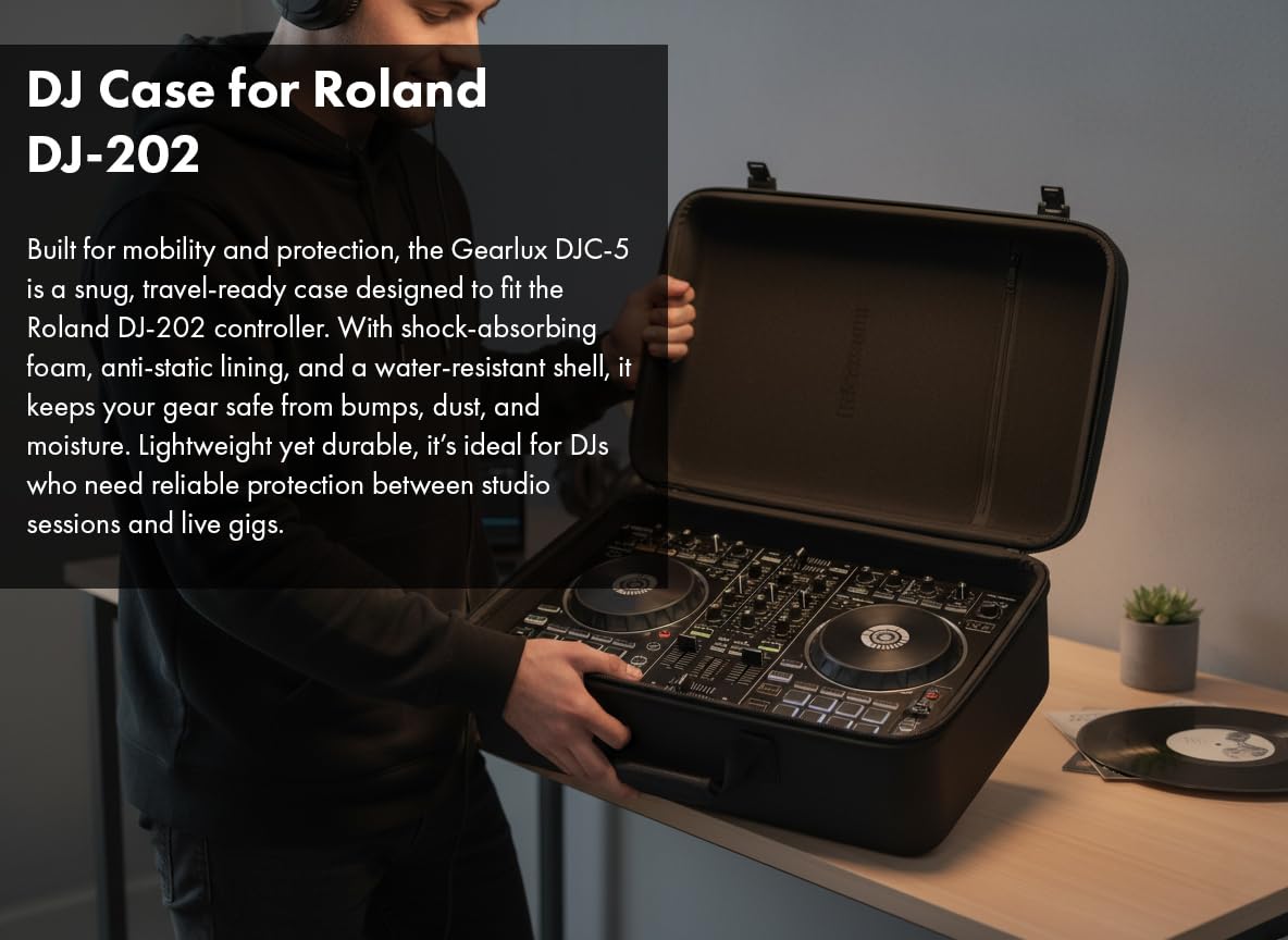 Amazon.com: Roland DJ-202 DJ Controller Bundle with Case