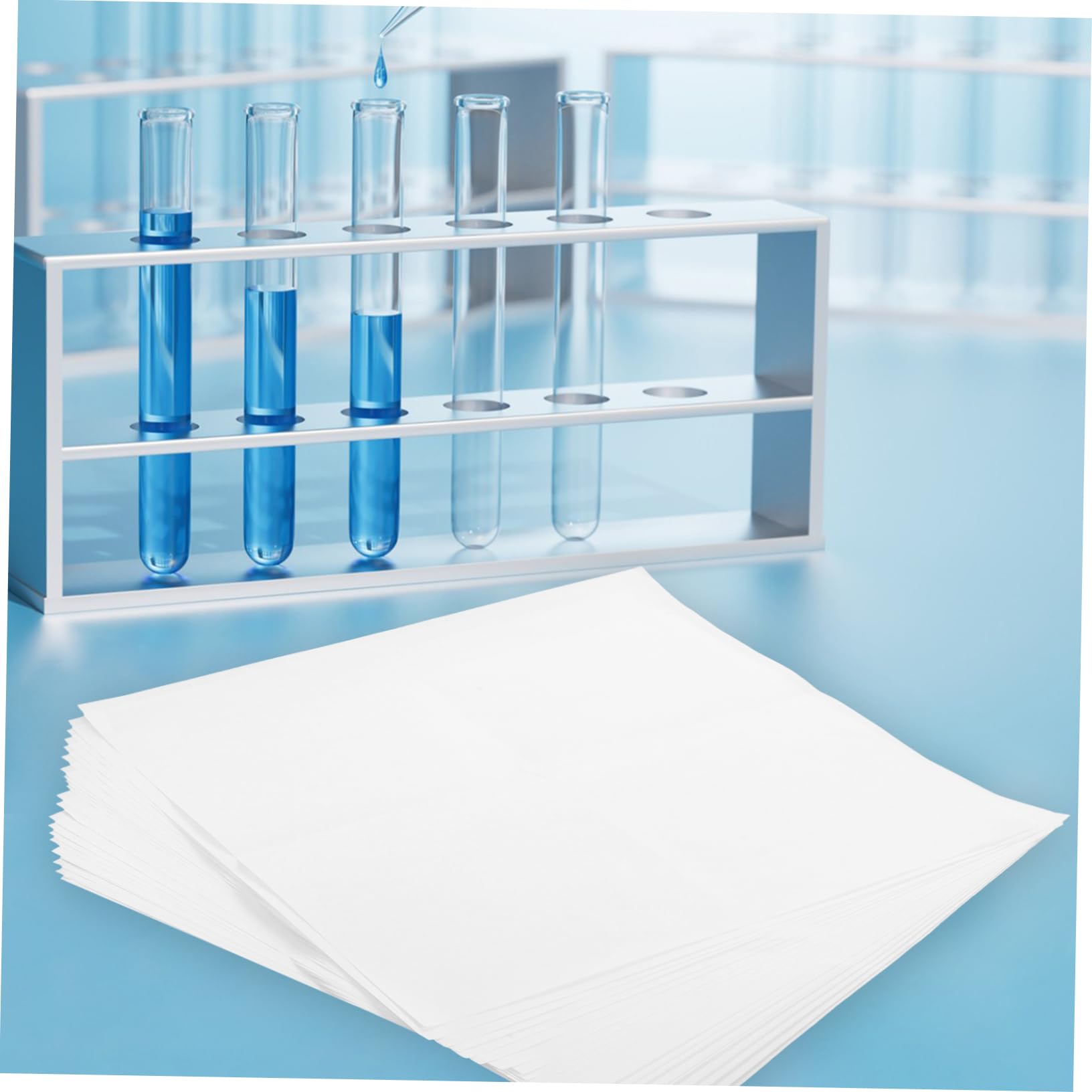 Carta da Filtro Qualitativa da Laboratorio 20 Pezzi Bianca 60cm