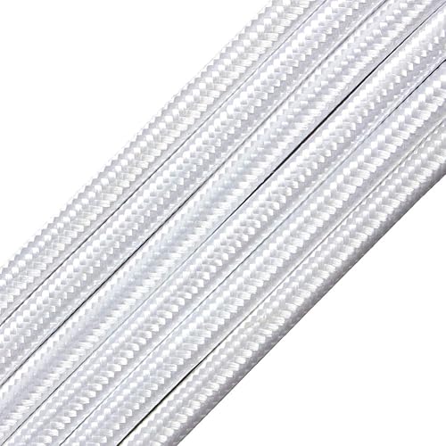 Miniatura 8 de Cable redondo cubierto de tela de 32.8 pies, cable de lámpara eléctrica industrial vintage 18/2, calibre 18, estilo antiguo para lámpara retro,