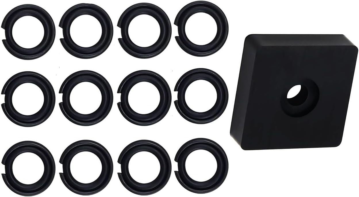 1/2" Impact Wrench Socket Retainer Retaining Ring with ORing Mac IR 10 Sets. Anvil Retaining