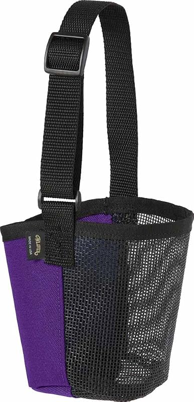 Focinheira ajustável para cabras e ovelhas Weaver Livestock em Cordura Roxa