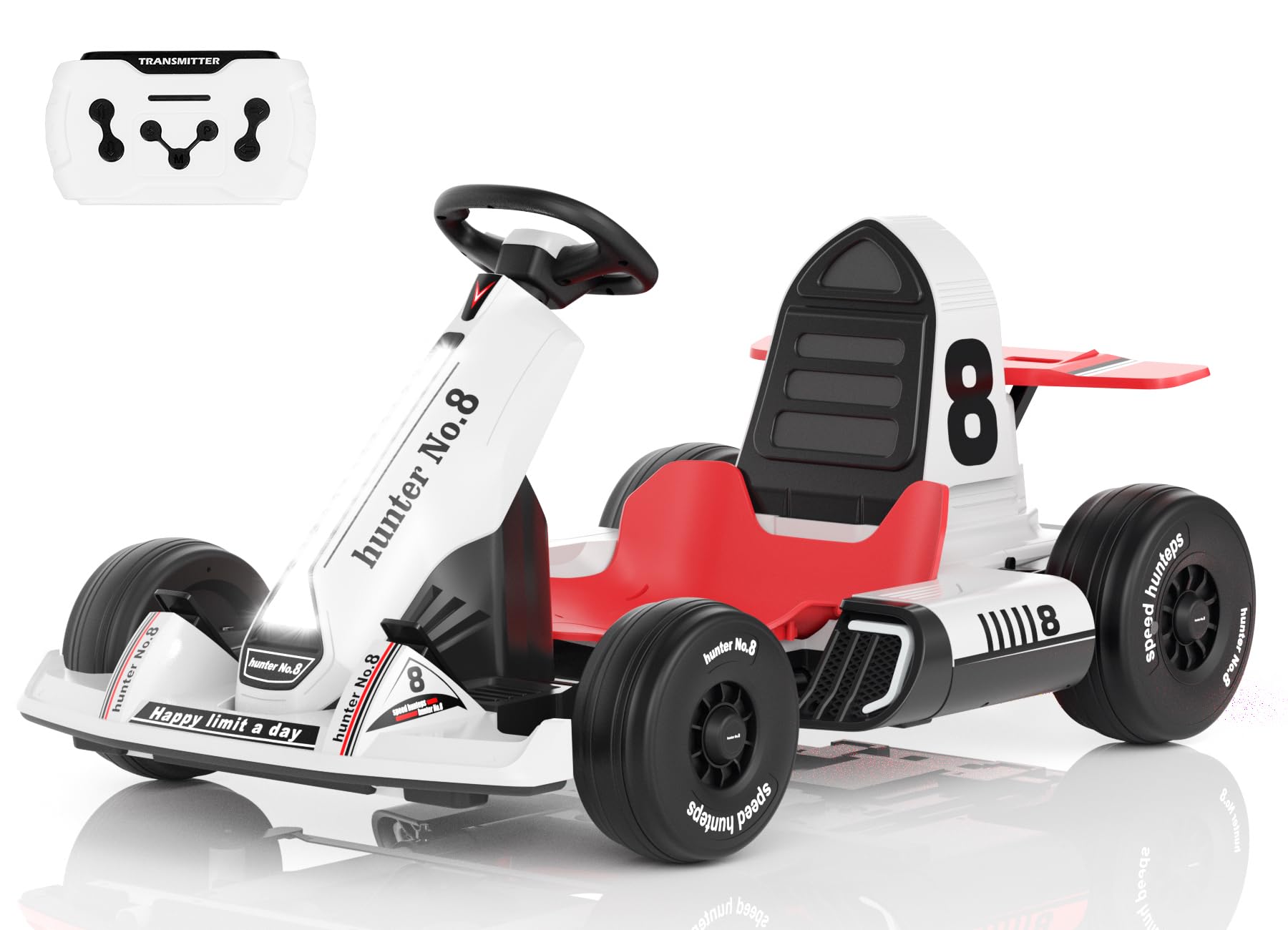 Amazon.com: XJD 12V 7Ah Battery Electric Go Kart with Adjustable