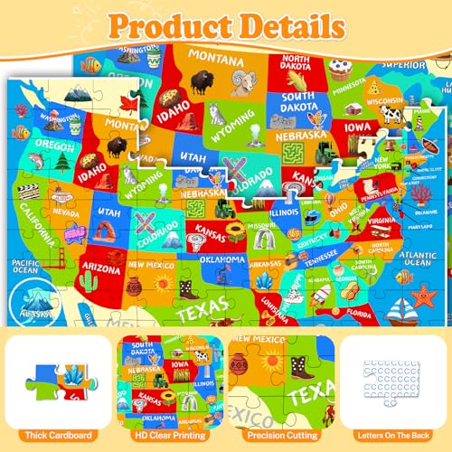 Puzzle Temática Educativa para Niños 3 a 10 Años miniatura 4