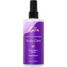 eSalon Scalp Care Leave-In Conditioner Spray, Lightweight Hydrating Treatment Enriched with Squalane