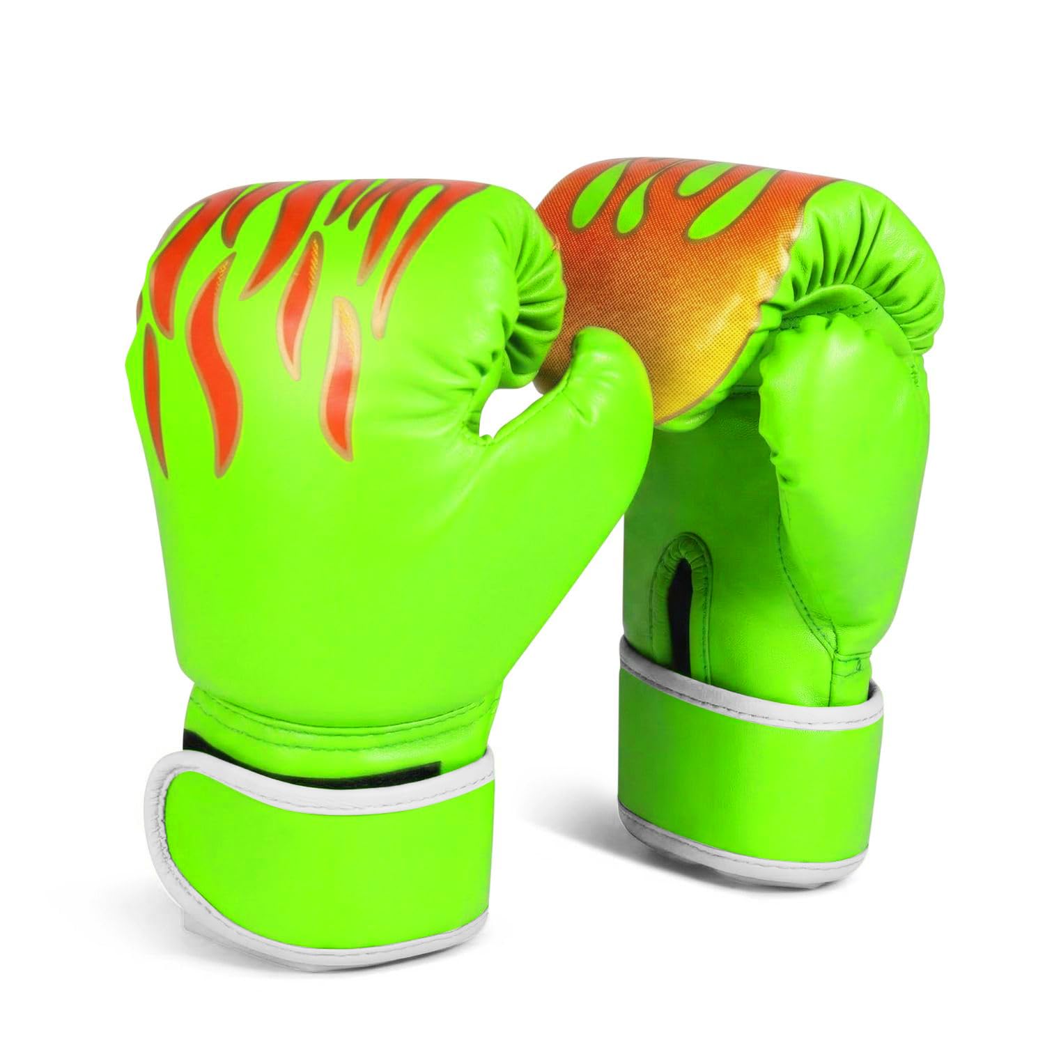 Flexzion Boxing Gloves for Kids 4oz, Kids Boxing Gloves for Boys & Girls Ages 3-8, Youth Boxing Training Gloves with Wrap-Around Wrist Support, Punching Bag Kickboxing MMA Mitts