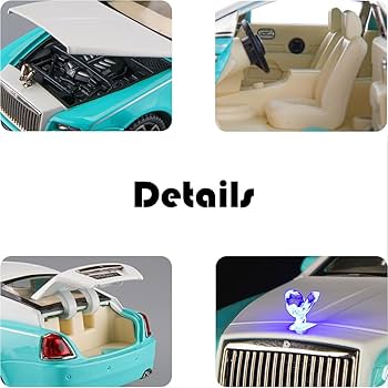 Amazon.com: Toy Car Model Blue Wraith Alloy Collectible Pull Amazon.com: Toy Car Model Blue Wraith Alloy Collectible Pull
