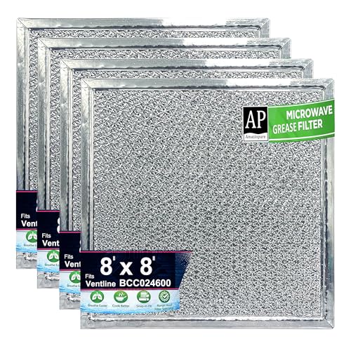 Filtre à graisse en maille d'aluminium Ventline BCC024600 pour hotte aspirante