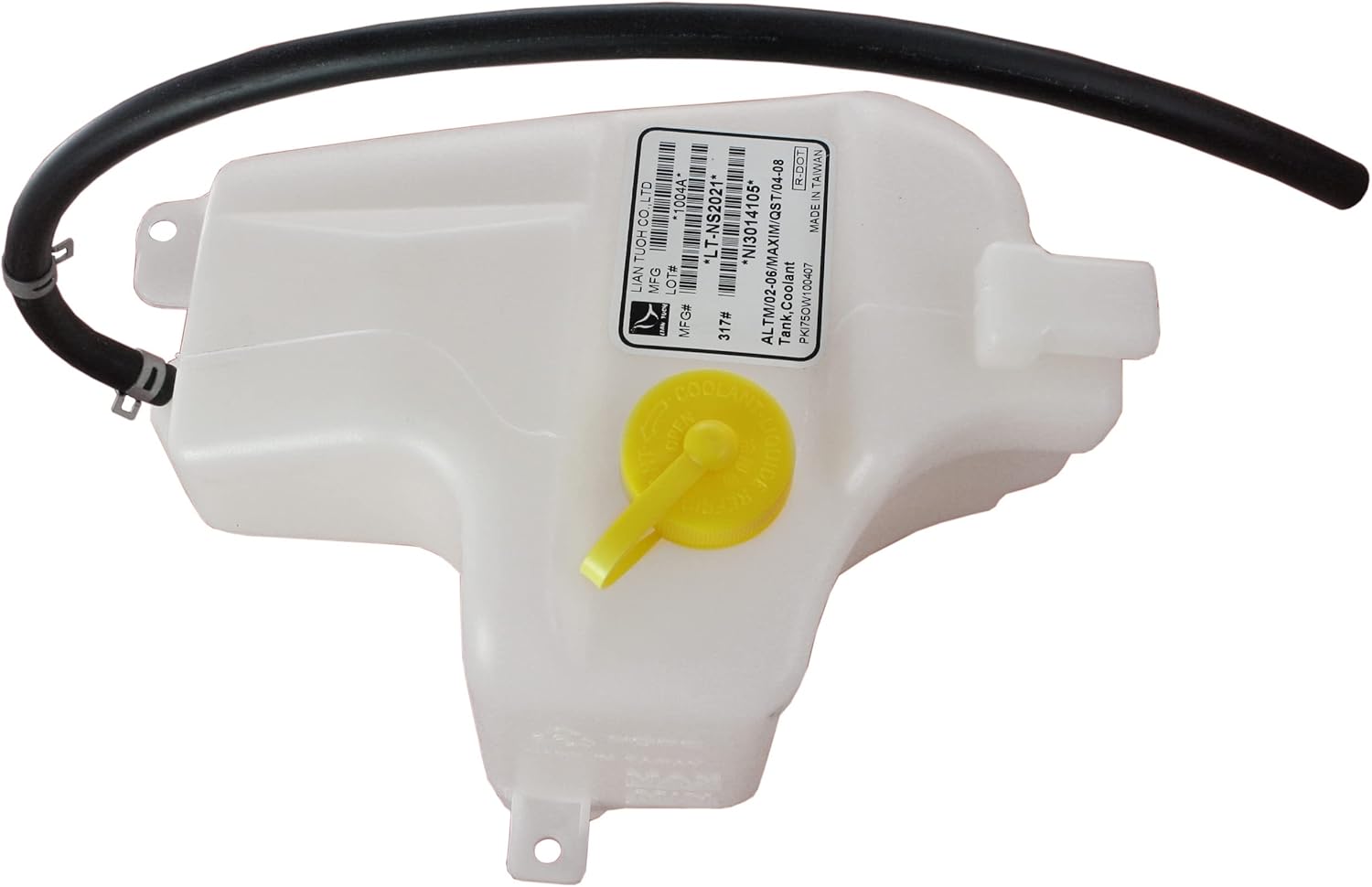 Compatible with 02-06 Altima & 04-09 Quest Coolant Reservoir Overflow Bottle Expansion Tank