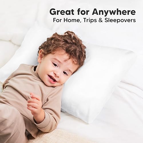 Miniatura 5 de KeaBabies Funda de almohada para niños pequeños de 13 x 18 pulgadas funda de almohada orgánica para niños y niños funda de almohada 100  algodón