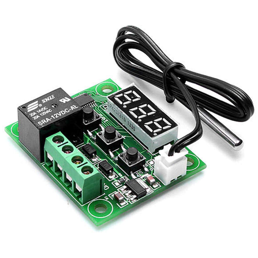 REES52 W1209 Digital DC12V Temperature Controller Heat Temp Control Switch Module, w1209 temperature controller, w1209 thermostat, w1209 controller, w1209 digital temperature controller (B08Y3DB31V) Amazon Price History, Amazon Price Tracker