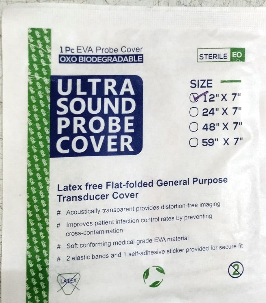 Mowell Ultrasound Probe Cover Sterile - 10s Pack (12 x 7) Single-use, sterile, ready to use Pack of 10pcs in box (B0DH4YP33L) Amazon Price History, Amazon Price Tracker