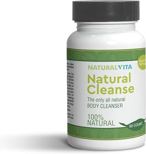 Natural Vita Natural Cleanse, suplemento de colon, limpiador para todo el cuerpo con mezcla patentada