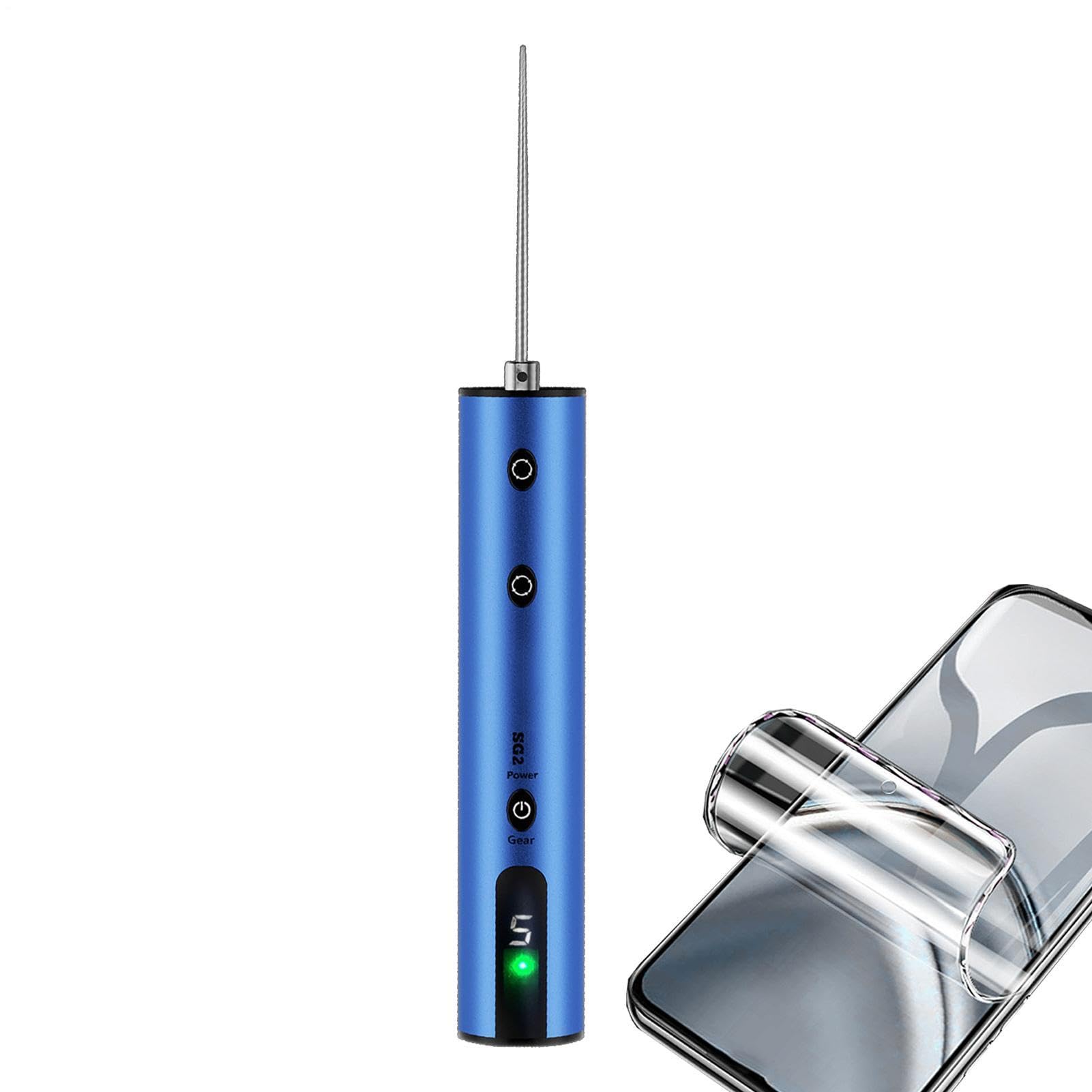 Rimuovi Colla Elettrico 1800mAh Ricaricabile 5 Velocità Portatile | Rimuovi Colla OCA Pulitore Telefono Strumento per Dispositivi Elettronici Fai da Te e Riparazioni in Negozio
