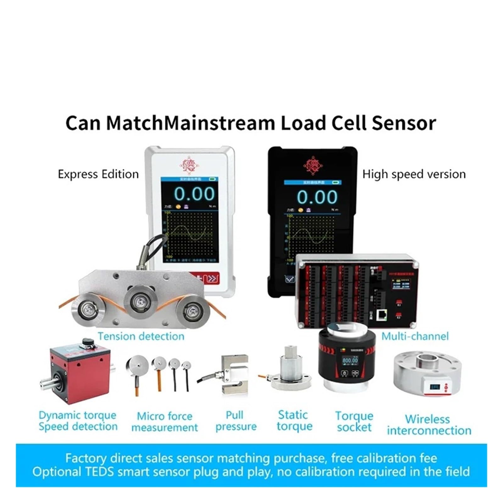Dinamómetros, Instrumentos portátiles Indicador de celda carga Chasis físico automático Dinamómetro Sensor fuerza(DS920-B)
