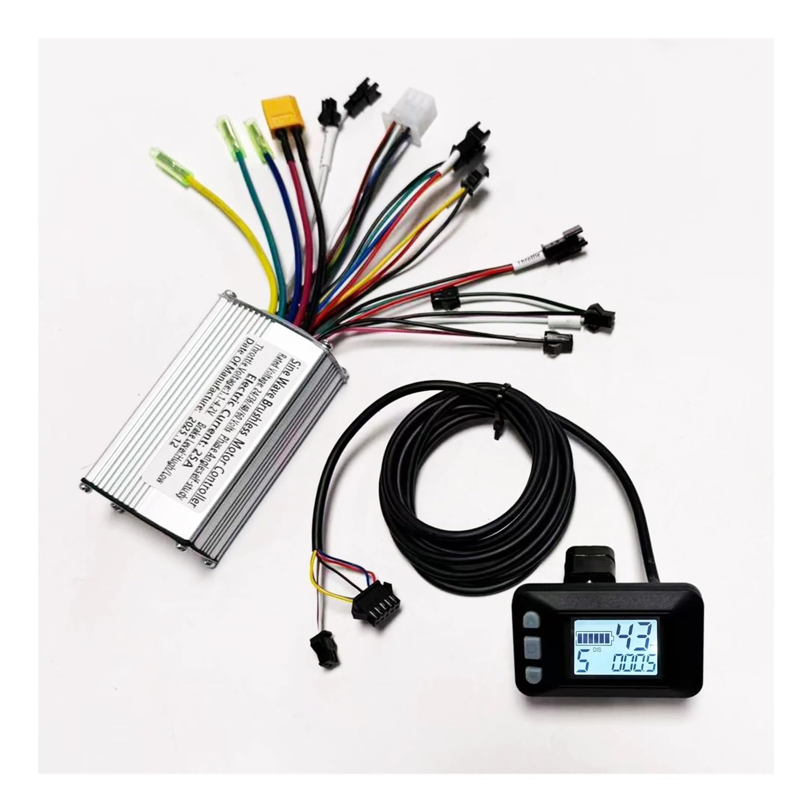 Kit de contrôleur de moteur sans balais avec panneau d'affichage LED, Compatible for S810, 24V-48V