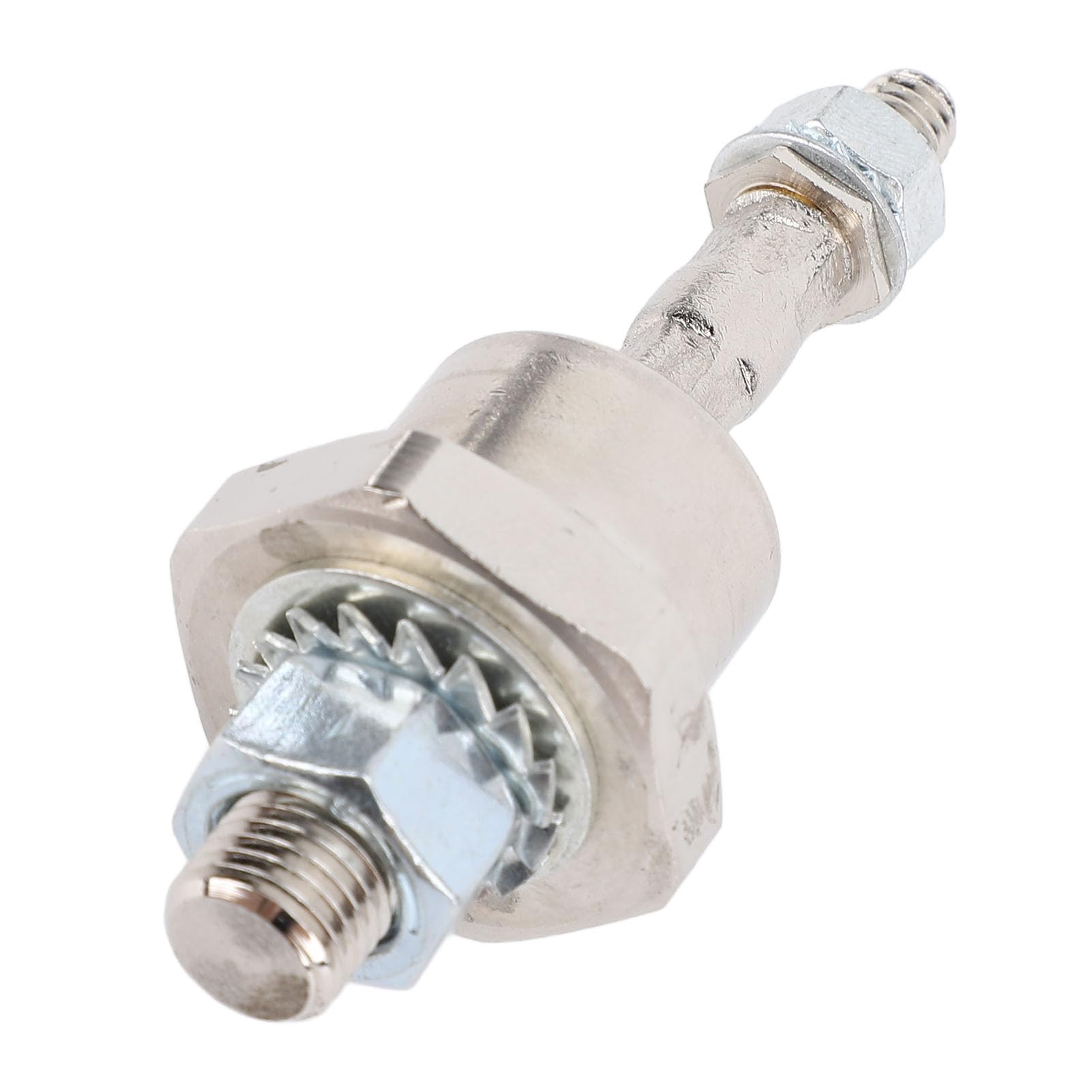 Yobadam Cultivador de Jardín, Escarificador de Suelo Manual Desmontable, Cultivador Manual de Púas Largas para Cultivo de Suelo, Desmalezado, Resiembra y Mezcla de Césped (ZX150-12R)
