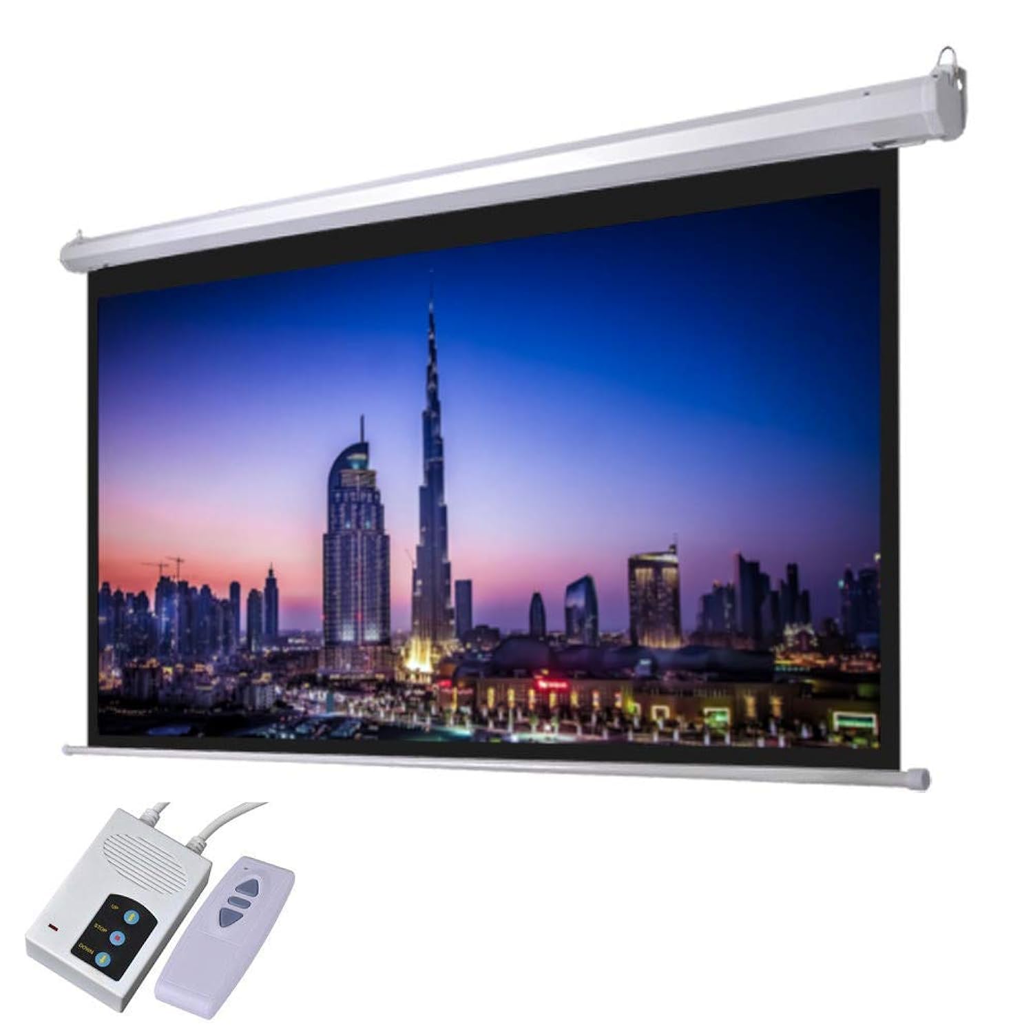 Electrical Screen with Remote 213x130 - 100 inch 16/9 HDTV