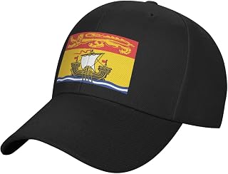Flag of New Brunswick Baseball Cap for Women Men Adjustable Outdoor Casual Sun Hat Dad Golf Cap
