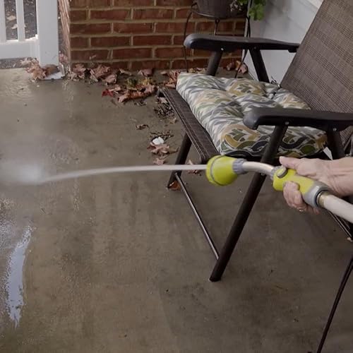 Miniatura 6 de Varita de riego – Pulverizador de boquilla de manguera de jardín de 15 pulgadas, 8 patrones de pulverización ajustables y válvula de cierre de