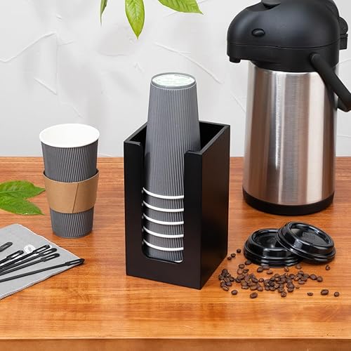 Miniatura 111 de Restaurantware - Organizador de condimentos de café de 9.5 x 4.25 x 2 pulgadas, 1 organizador rectangular de crema - 3 compartimentos, resistente a