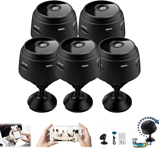 Amazon.com: Magnetic Mini Security Camera 2024 Upgraded, Security ...