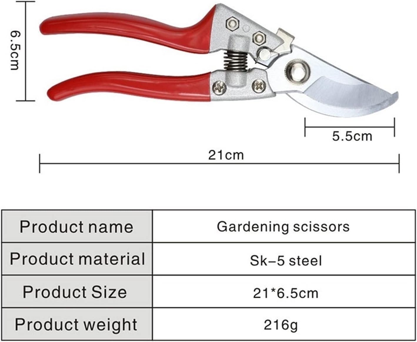 INLIMA Gardening Scissors Bonsai scissors, bonsai scissors, garden flower cutter, plant tools, branch scissors, gardening scissors.