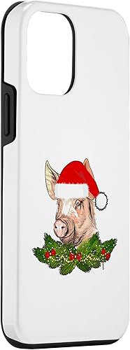 Miniatura 3 de iPhone 12 mini Cute Pig Xmas Party Pig Lover Pig Owner Christmas Case
