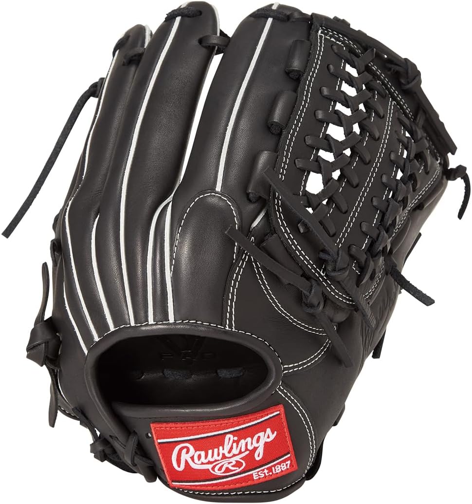 Rawlings Baseball Glove Soft Adult Hyper TECH R2G GR5HTN65 Black [All Round] Size 11.75 *Right Throw (Left Hand Wear)
