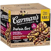 Carman's Carman's Gourmet Protein Bars (20 X 40 g) Net wt (800 g), 800 g