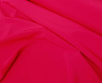 100% Polyester Peach Skin Faille Dress Suit Blouse Fabric Sold by The Yard Fuchsia