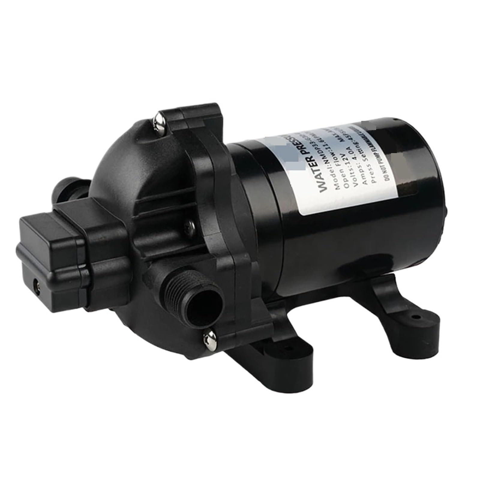Bomba de agua de 12V para duchas de acampada y furgonetas camper con presión de 45PSI