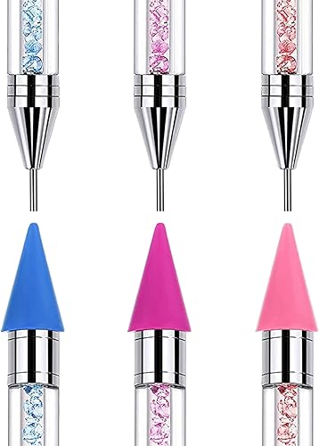 ZYNERY 4 bolígrafos de cera, bolígrafos de pintura de diamante, no necesita cera, bolígrafos autoadhesivos, bolígrafos de arte de diamante para