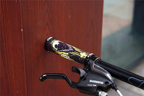 Miniatura 8 de Chooee Silicone Bicycle Grips,Lock on Silica Gel Mountain Bike Handlebar Grips for MTB