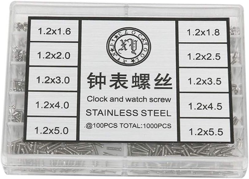 Hemobllo Wristwatch Accessories 1 Screws Screw Sunglasses Tiny Screws Screw Set