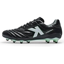KELME Mens Soccer Cleats, Firm/Artificial Ground Shoes, for Outdoor Football Rugby Baseball Lightweight