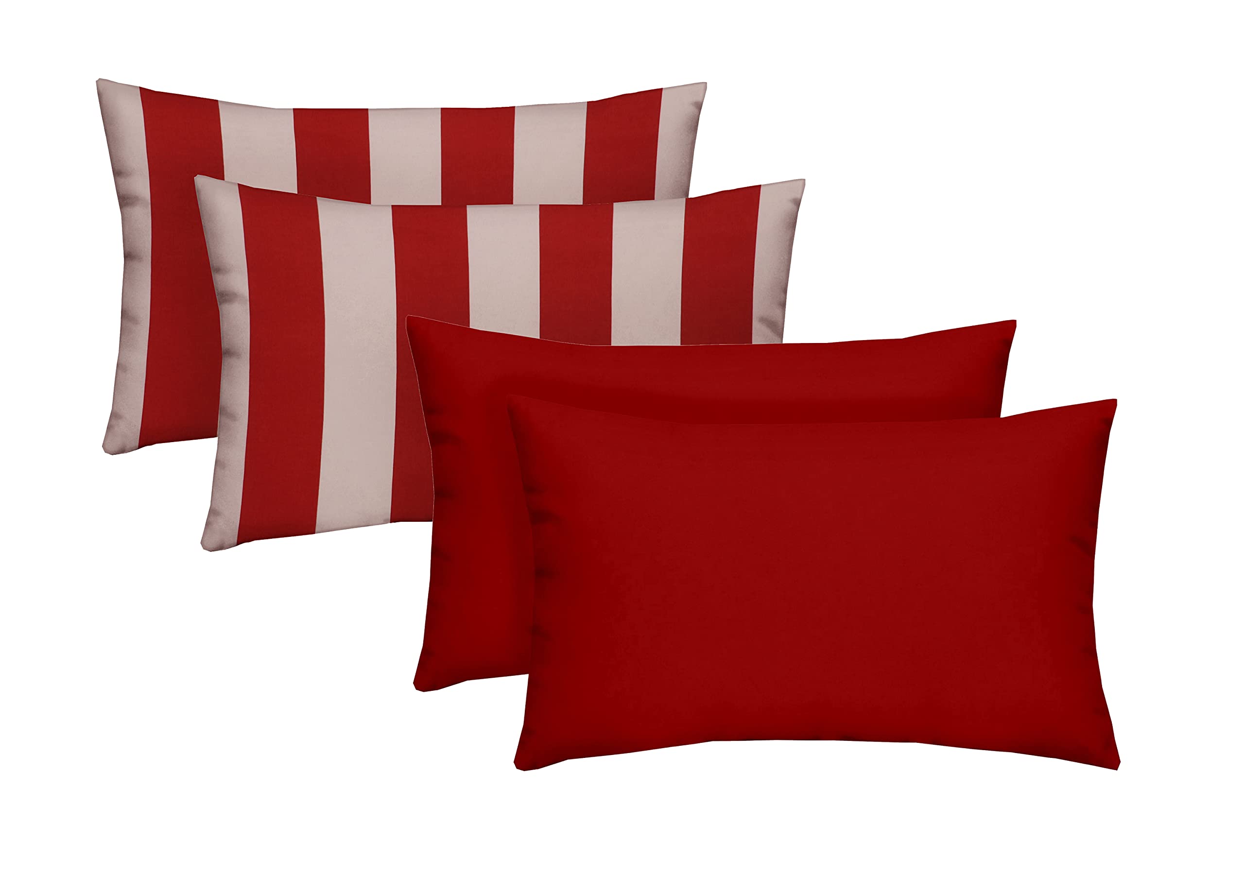 RSH Décor Indoor Outdoor Set of 4 Pillows Weather Resistant, (26