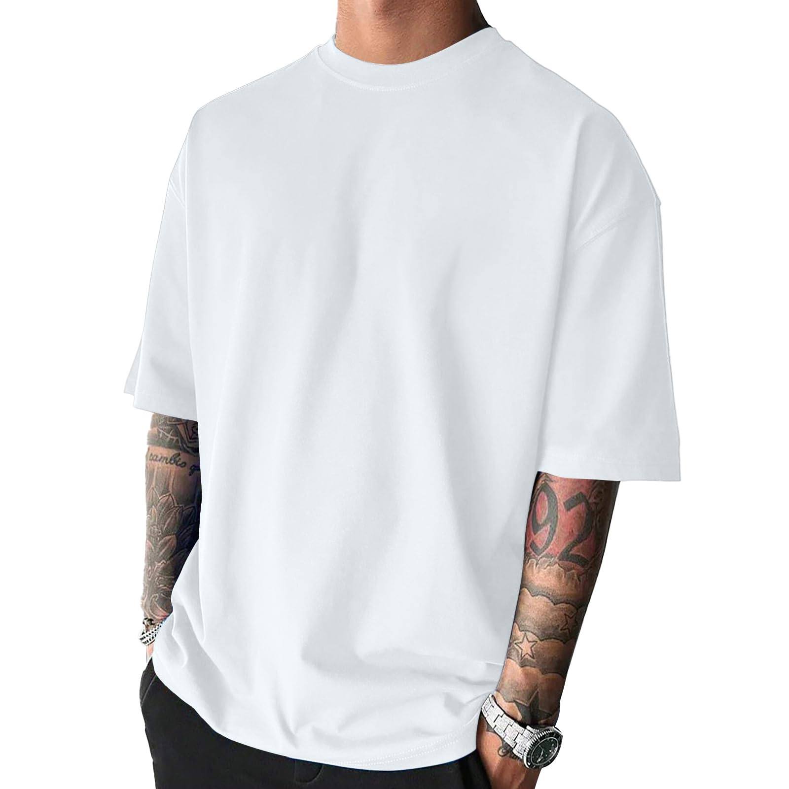 Men's Fashion Workout Oversized Tshirts